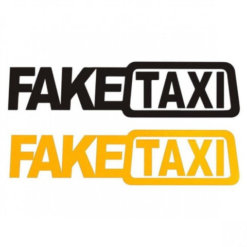 faketaxi stickers van de scooter shop