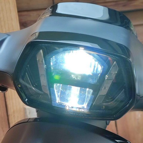 sip led koplamp voor vespa sprint