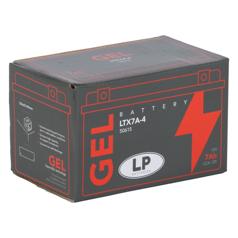 Gel-Batterie YTX7A-BS für China/GY6 Roller