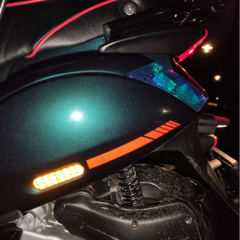 rode amg zijstickers voor piaggio zip