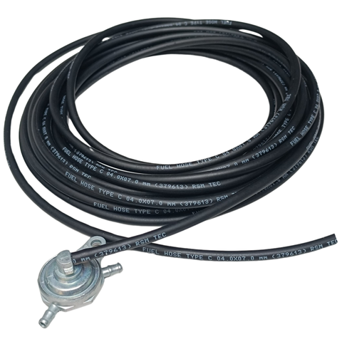 Vacuümslang rubber a-kwaliteit 4x7 mm