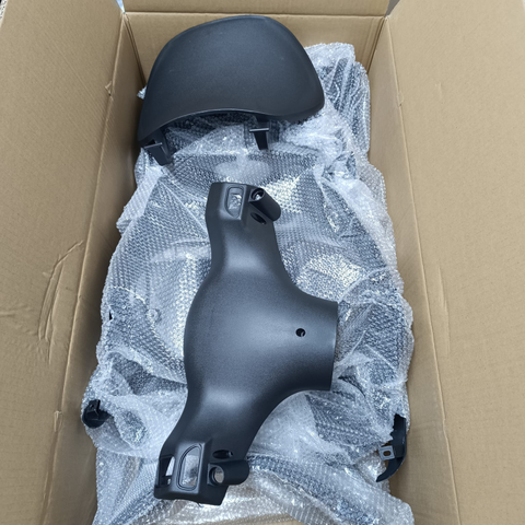Binnen kappenset Piaggio Zip zwart 9-delig