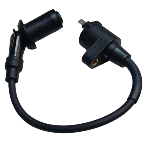 Zündspule inkl. Zündkerzenstecker für China/GY6 universal (CR7HSA Zündkerze)