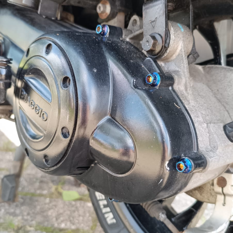 Custom carterbouten M6X30 voor Piaggio Zip en Vespa (10 stuks)