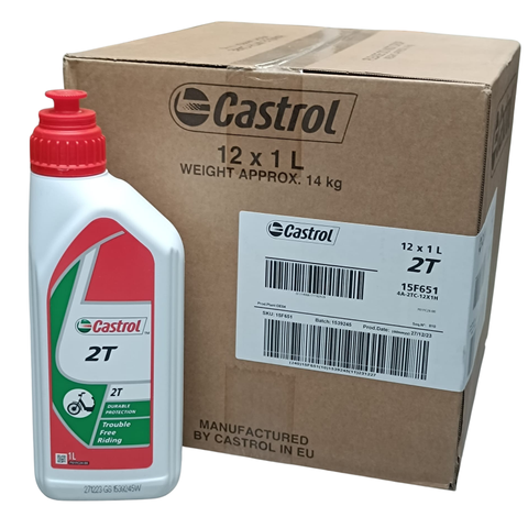 Castrol 2T oil 1L (for 2-stroke scooters)