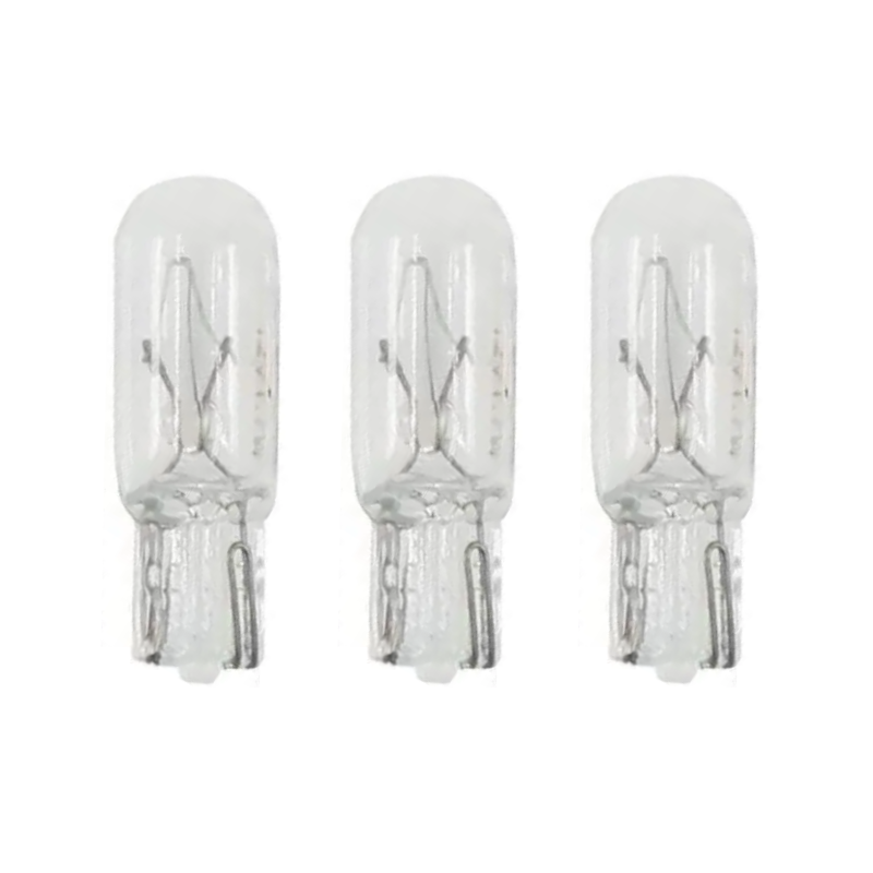SCITOO 100x T5 74 58 70 Warm White Dashboard Cluster Gauge Lights – Halogen Wedge Bulbs 12V