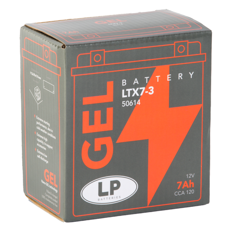 Gel accu YTX7L-BS voor Sprint, Primavera en Zip