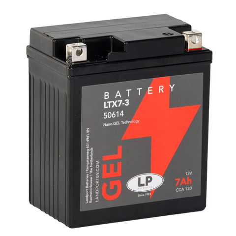 Gel accu YTX7L-BS voor Sprint, Primavera en Zip