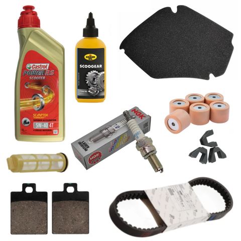 Große Wartung Piaggio Zip