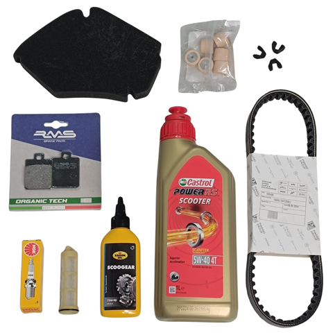 Große Wartung Piaggio Zip