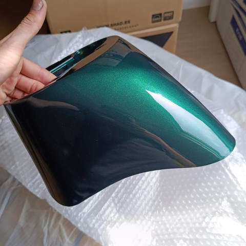 Piaggio Zip SP fairing set jaguar green (British racing green)