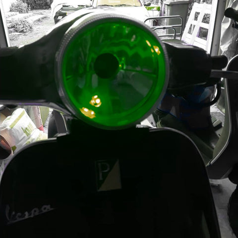 groene led lamp