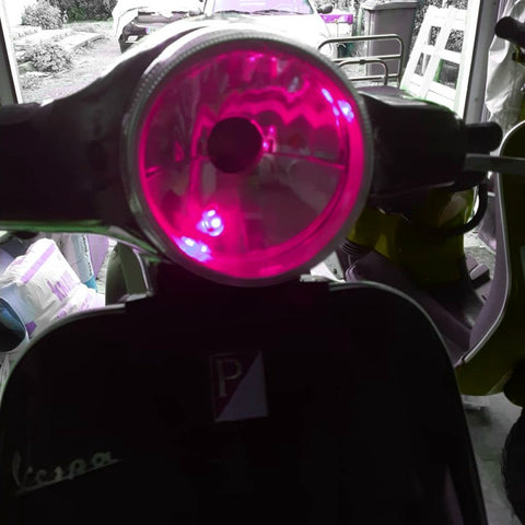 roze led lamp