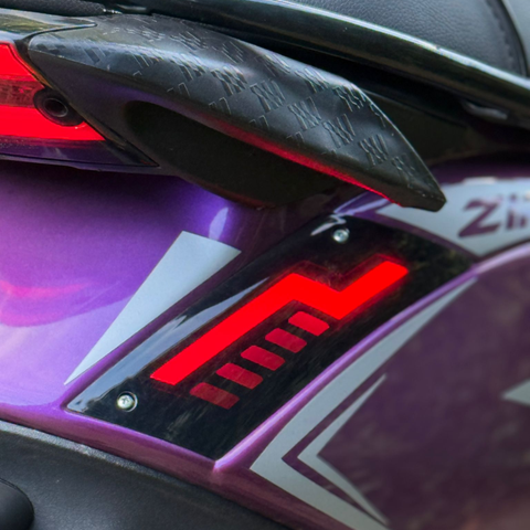 Alpha Styling LED knipperlichten Piaggio Zip met flow