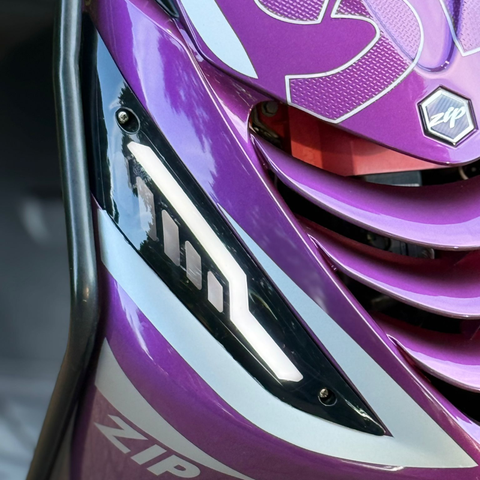 Alpha Styling LED knipperlichten Piaggio Zip met flow