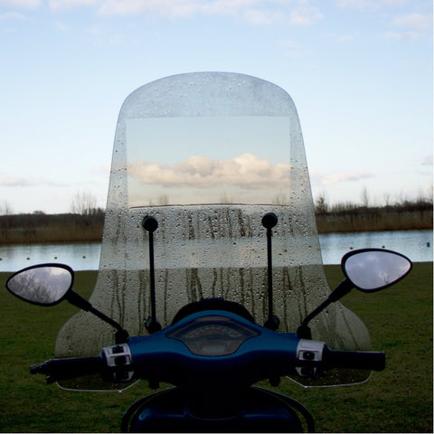 nano shield waterafstotende folie voor scooter windscherm