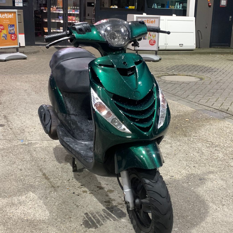Piaggio Zip SP fairing set jaguar green (British racing green)