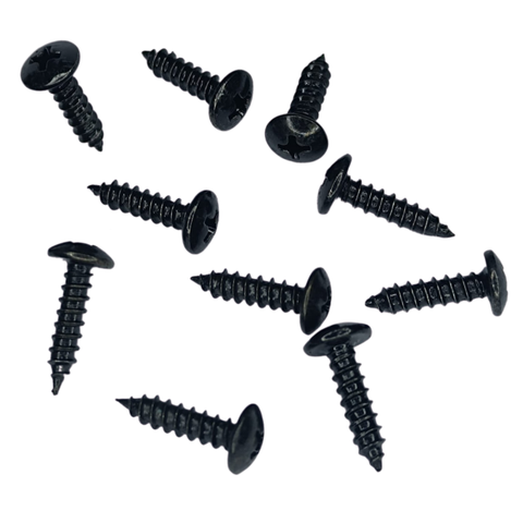 Black screws for hoods universal (10 pcs)