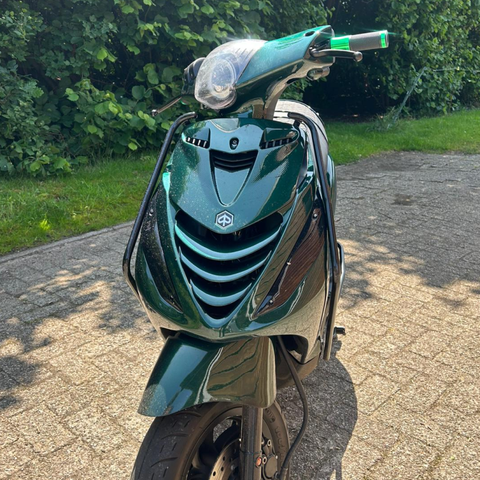 Piaggio Zip SP fairing set jaguar green (British racing green)