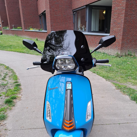 Spiegels Vespa Sprint E5 facelift M10 glans/mat zwart