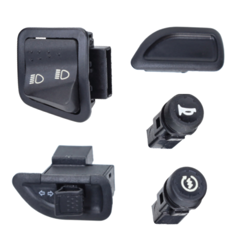 Stuurschakelaar Piaggio Zip 5-delige set