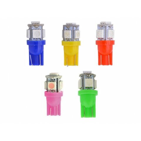 gekleurde led lampjes