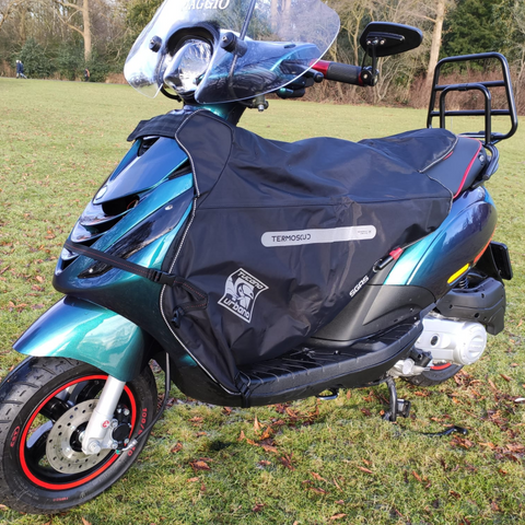 tucano beenkleed voor piaggio zip scooter