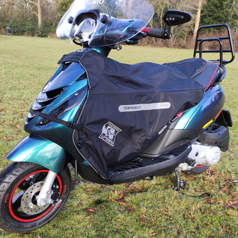 tucano beenkleed voor piaggio zip scooter 