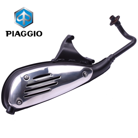 Uitlaat Vespa LX50, Sprint en Primavera 4T 2V origineel 1A0048945