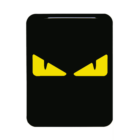 boze ogen geel voor vespa