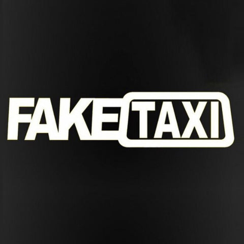 witte fake taxi sticker 