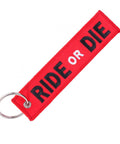 sleutelhanger ride or die