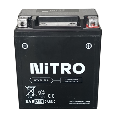 Batterie NTX7L-BS Nitro für Sprint, Primavera und Zip