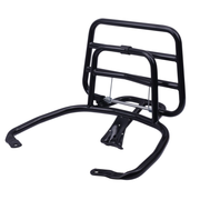 achterrekje voor vespa sprint in het glans zwart