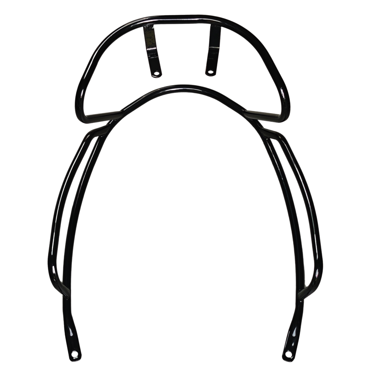 Überrollbügel hinten Piaggio Zip glänzend schwarz