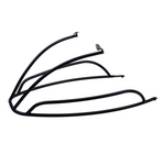 achtervalbeugel voor vespa sprint en primavera in het glans zwart