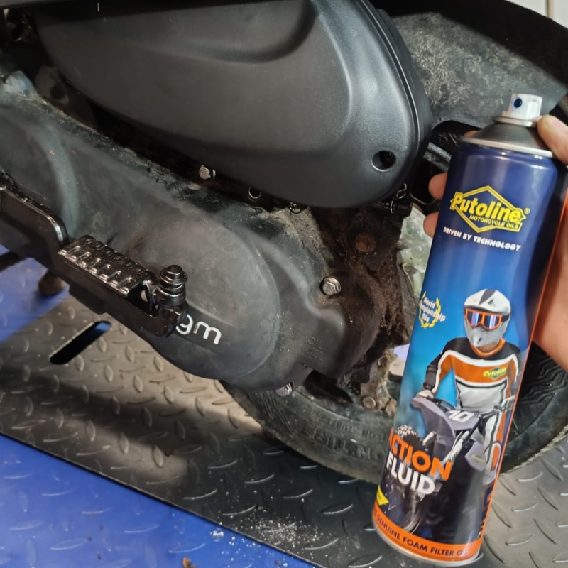 Luchtfilter olie Putoline Action Fluid 600ml