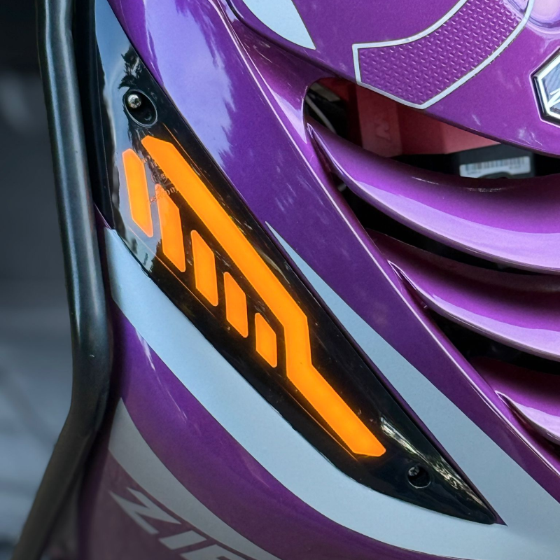 Alpha Styling LED knipperlichten Piaggio Zip met flow