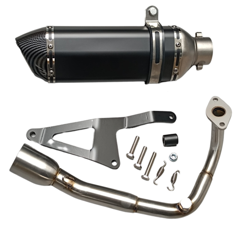 Sports exhaust Alpha Styling for China/GY6 E4 and E5