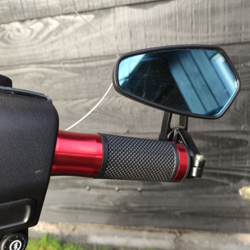 handvatten bar end spiegels van zelioni voor vespa sprint en piaggio zip