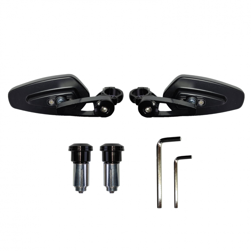 handvatten bar end spiegels van zelioni voor vespa sprint en piaggio zip