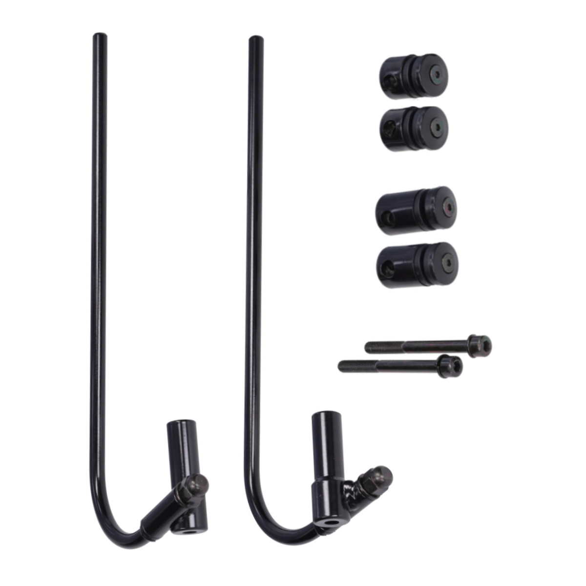 Hoog windscherm Piaggio Zip smoke origineel model incl. beugels (Made in EU)