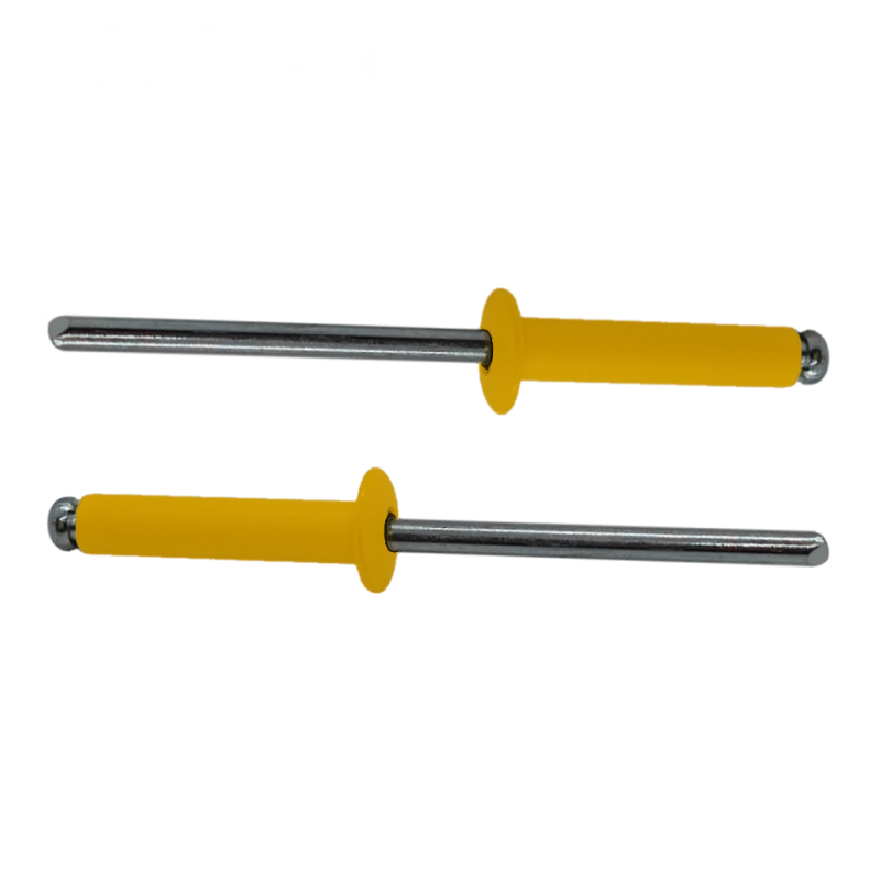 pompnagel geel voor kentekenplaat