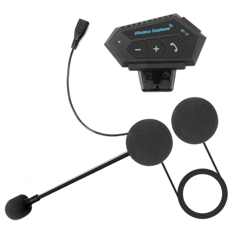 Helmet headset universal on bluetooth