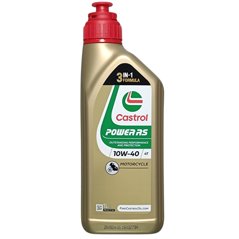 Castrol Power RS motorolie 10W40 voor alle 4-takt scooters