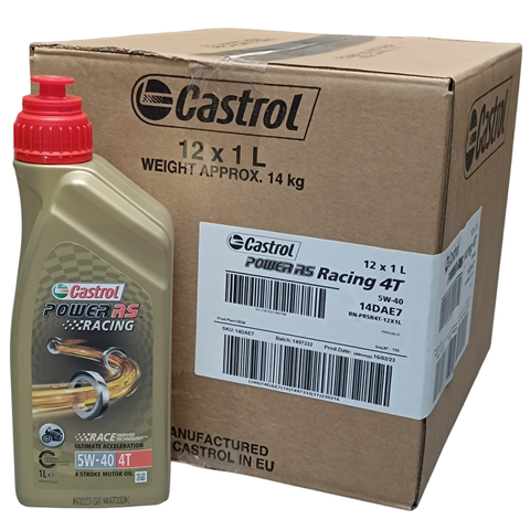 Castrol 5W40 4-Takt Motoröl Power RS ​​Racing/Ultimate (Piaggio/Vespa)