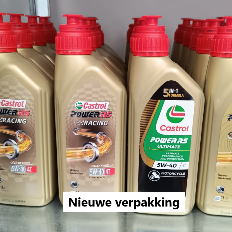 Castrol Power Racing Vr8 Castrol 5W40 4-takt motorolie Power RS Racing voor Piaggio/Vespa – De ...