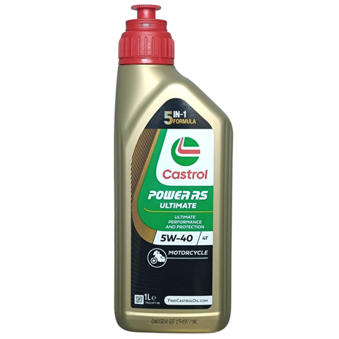 Castrol 5W40 4-stroke engine oil Power RS ​​Racing/Ultimate (Piaggio/Vespa)