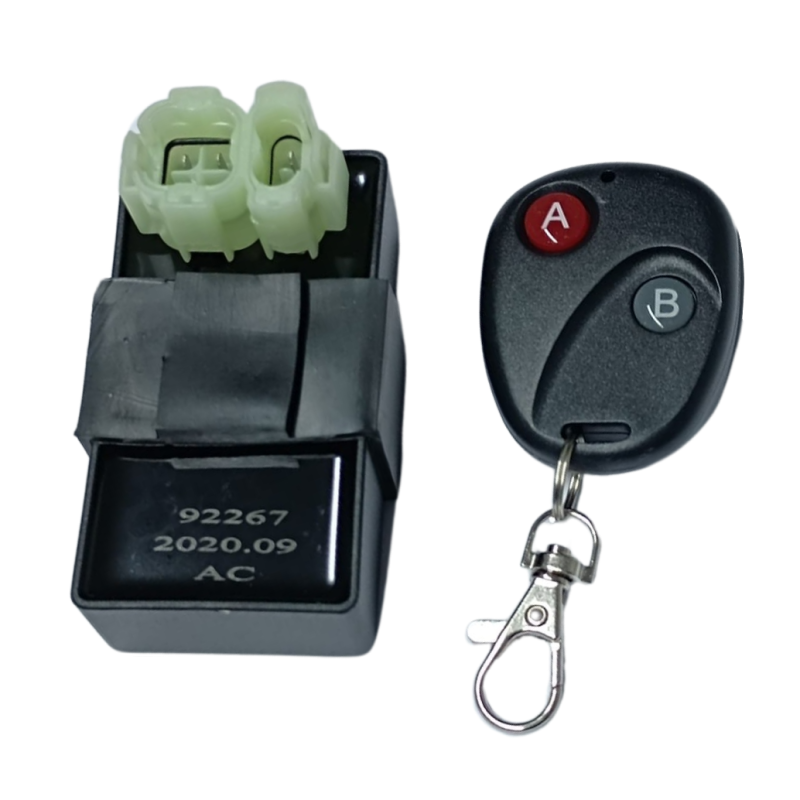 Begrenzer 25/45KM met afstandsbediening voor China/GY6 4-takt scooter 10"