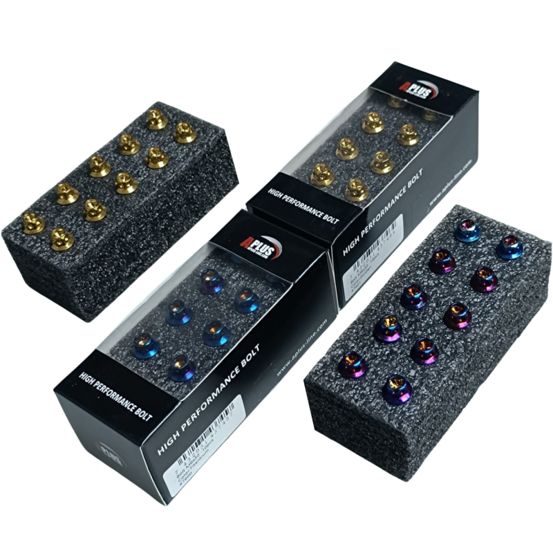 Custom carterbouten M6X30 voor Piaggio Zip en Vespa (10 stuks)